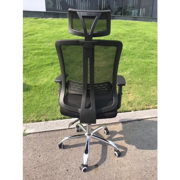 Ghế lưới lãnh đạo chân inox PT348G